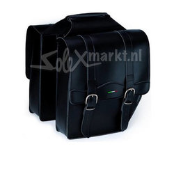 Solex bag (black) Skai leather black (oblique)