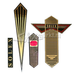Stickerset Oto - Gold