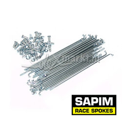 Spokes including Nipples - length 216mm.