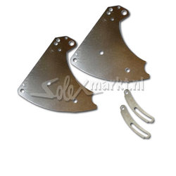 Right and Left engine mount - Stainless steel (Universal 19'')