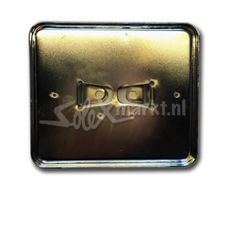 License plate holder (Dutch) Chrome - Wide model