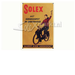 Solex Sign Plate - 20cm.x30cm.