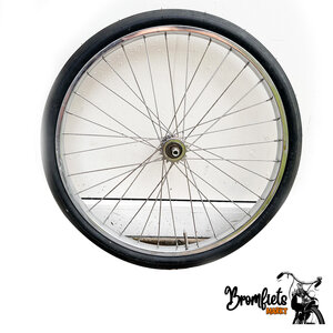- Complete spoked - Flat Rim Solex rear wheel 24